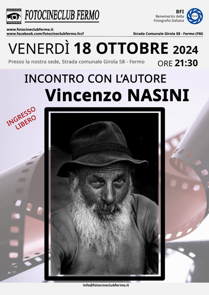 Vincenzo Nasini - Incontro con l'autore